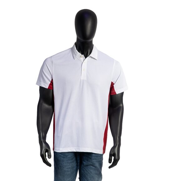 UNISEX POLO ASPIRE, POLO CONTRAST WITH MATCHING MESH - Picture 1 of 7
